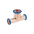 Press-Fit Reducing Tee Copper All Ends-Water 42x42x35mm