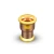 Press-Fit Reducing Coupling CxC-Gas 35x15mm