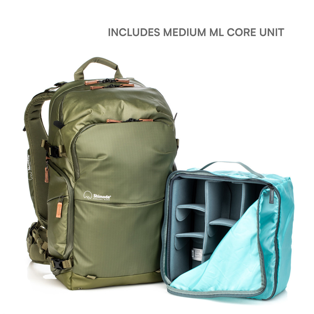 Explore v2 30 Starter Kit (w/ Medium Mirrorless Core Unit) - Army Green