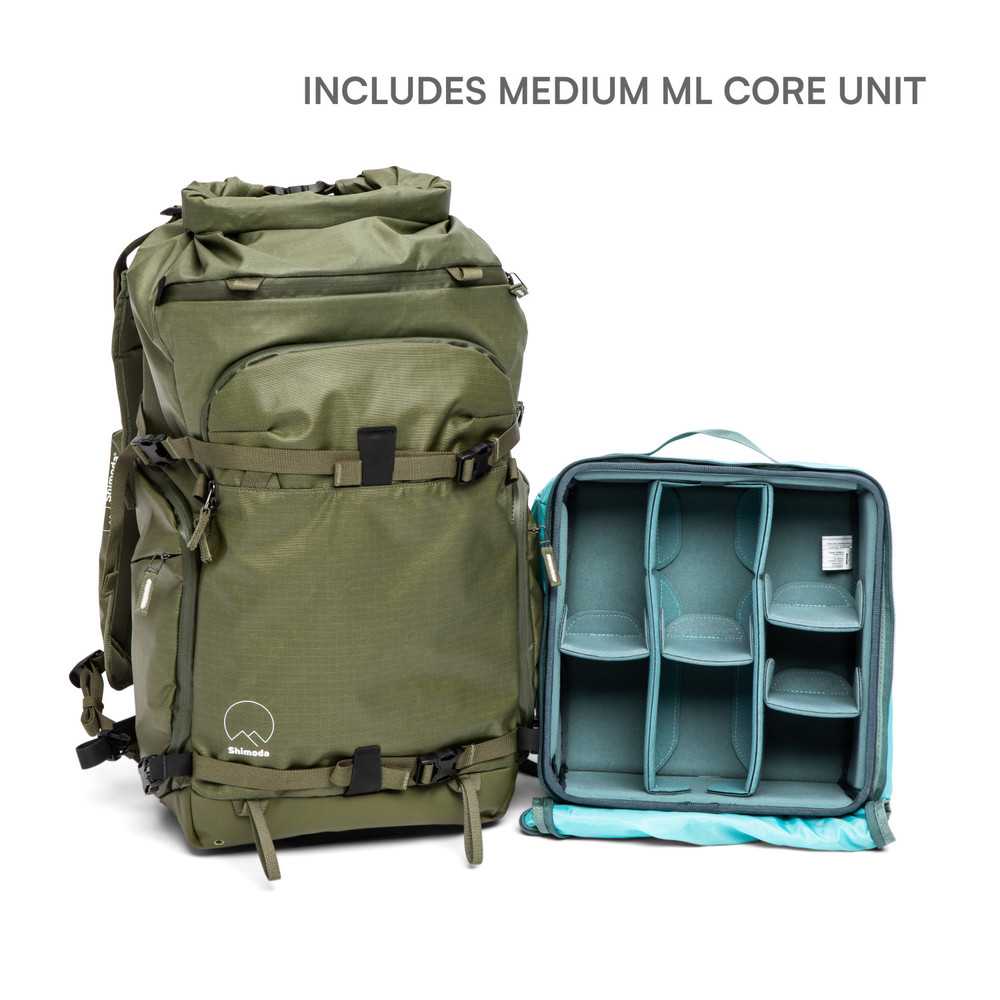 Action X30 Starter Kit (w/ Medium Mirrorless Core Unit) - Army Green