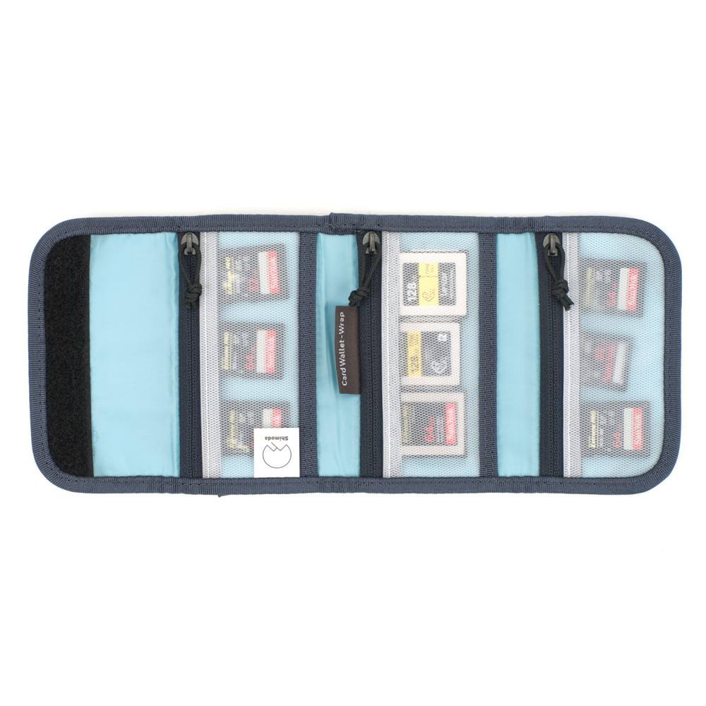 Shimoda Card Wallet - SD - Blue (520-508)