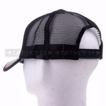 Mesh Back Baseball Caps Hat 9904 Black - Mexico < Back>