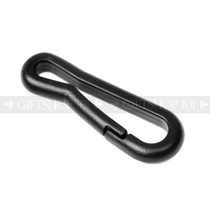 Snap Hooks - Plastic - 1 Inch - Black (10PCS)