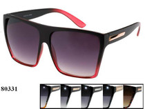 Square Shape Large Fashion Sunglasses 80331