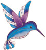 Wall Decorations Copper and Gem Hummingbird Decoration Collectible