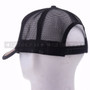 Mesh Back Baseball Caps Hat 10016 Black - Los Angeles < Back>