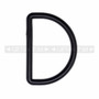 D Rings - Plastic - 2 Inch - Black