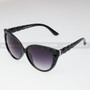 Cat Eye Shape Rhinestone Fashion Sunglasses 80579RS