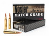 Nosler 223 Rem Match Grade 60023 69 Grain Custom Competition 20 Rounds