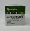 Remington 223 Remington Ammunition L223R7V UMC 45 Grain Jacketed Hollow Point 50 Rounds