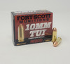 Fort Scott Munitions 10mm Ammunition FSM10MM125SCV 125 Grain Solid Copper Spun 20 Rounds