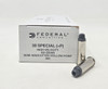 Federal 38 Special +P Ammunition High Velocity F38G 158 Grain Semi-Wadcutter Hollow Point 50 Rounds