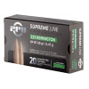 Prvi PPU 223 Rem Ammunition Supreme Line PPMK223 69 Grain Sierra Matchking Hollow Point Boat Tail 20 Rounds