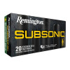 Remington 360 Buckhammer Ammunition Subsonic S360BH5 250 Grain Hollow Point 20 Rounds