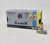 Kaiser 9mm Ammunition Steel Case KSR9MM115 115 Grain Full Metal Jacket PACK 500 Rounds
