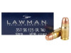 CCI 357 Sig Ammunition Speer Lawman CCI53919 125 Grain Total Metal Jacket CASE 1000 rounds