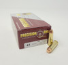 Precision One 41 Magnum Ammunition 210 Grain Full Metal Jacket 50 Rounds