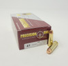 Precision One 41 Magnum Ammunition 210 Grain Full Metal Jacket CASE 500 rounds