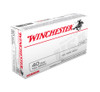 Winchester 40 S&W Ammunition USA40SW 165 Grain Full Metal Jacket CASE 500 rounds