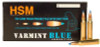 HSM 223 Rem Ammunition Varmint Blue 55 Grain Sierra Blitzking 20 rounds