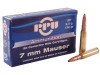 Prvi PPU 7mm Mauser Ammunition 7x57mm PP7 139 Grain Soft Point 20 Rounds