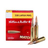 Sellier & Bellot 338 Lapua Mag Ammunition SB338LMB 300 Grain Match Sierra MatchKing Hollow Point 10 Rounds
