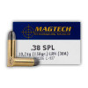 Magtech 38 Special Ammunition 38A 158 Grain Lead Round Nose Case of 1000 Rounds