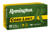 Remington 6mm Creedmoor Ammunition Core-Lokt R6CM01 100 Grain Pointed Soft Point 20 Rounds
