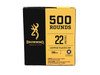 Browning 22 LR Ammunition BPR B194122000 36 Grain Copper Plated Hollow Point Value Pack of 500 Rounds