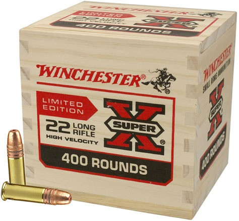 Winchester 22LR Ammunition Wildcat WW22LR 40 Grain Lead Round Nose CASE ...