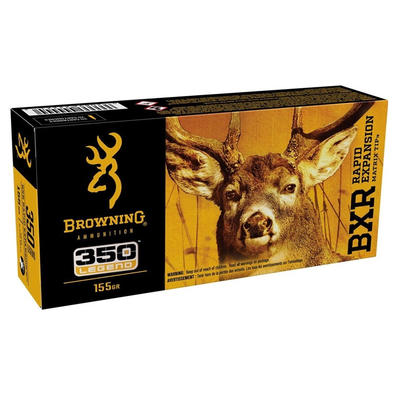 Hornady 350 Legend Ammunition 81197 Custom 165 Grain FTX Ballistic Tip