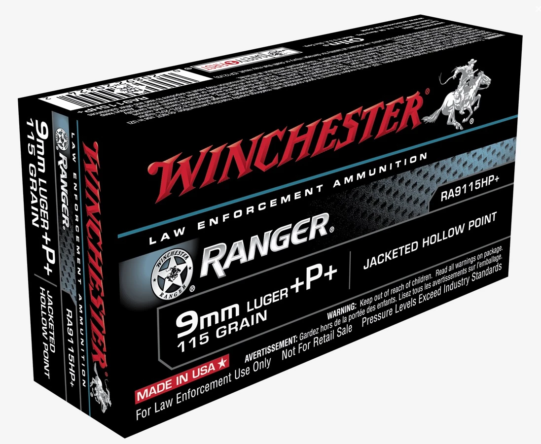 Winchester 9mm P Ammunition Ranger T Series RA9TA 127 Grain Jacketed winchester-9mm-p-ammunition-ranger-t-series-ra9ta-127-grain-jacketed