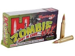Hornady 9mm Zombie Max Z-MAX H90262 115 gr 25 per box
