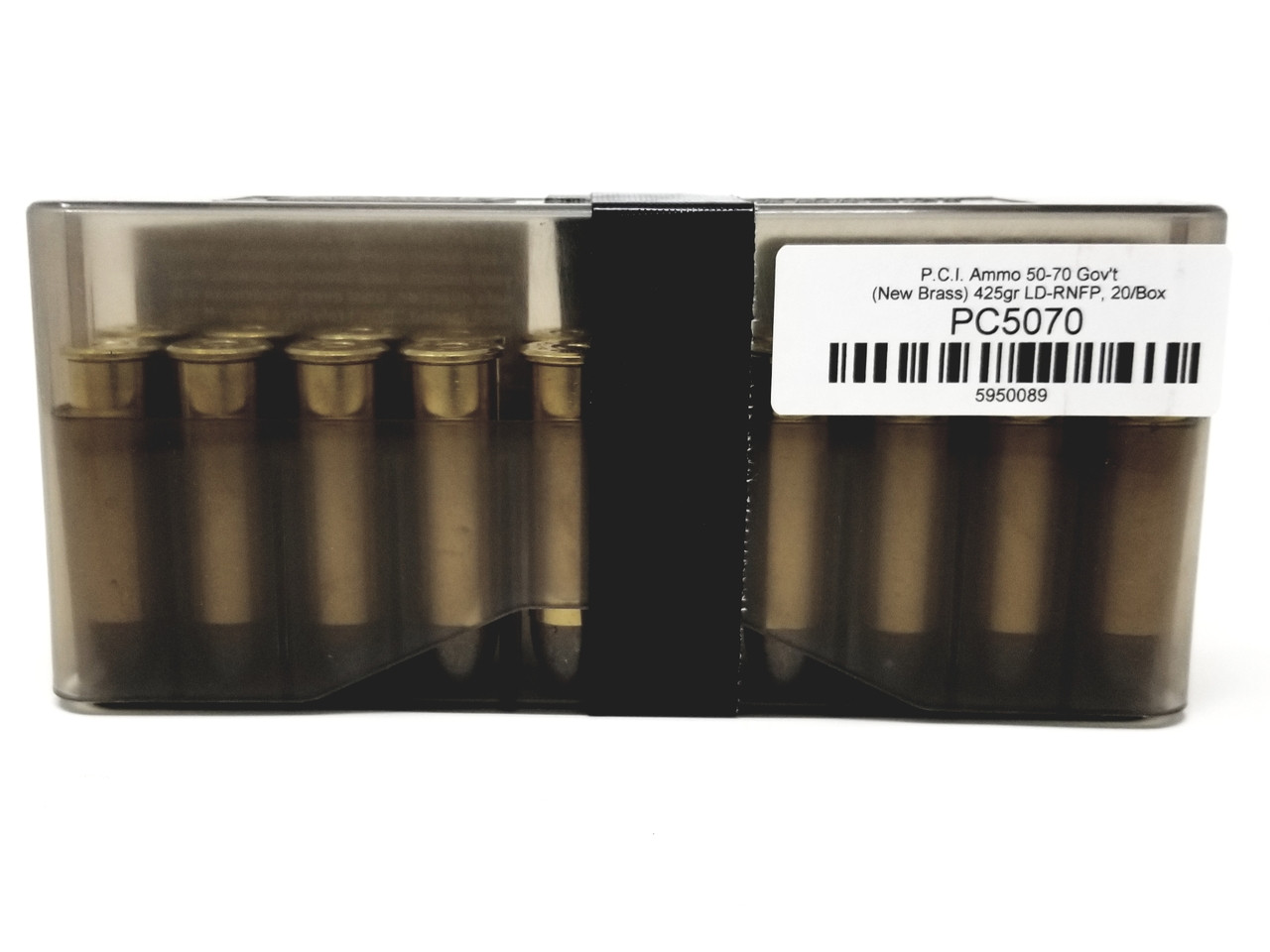 P.C.I. 50-90 Sharps Ammunition PC5090S 450 Grain Lead Rounds Nose Flat ...