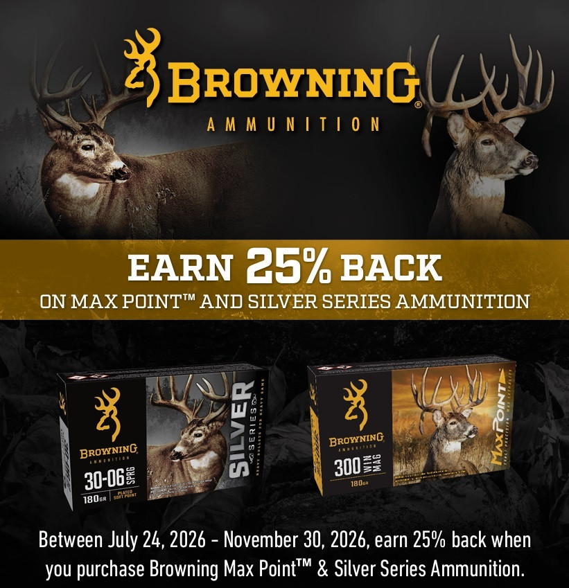 Browning 2026 Hunting Rifle Rebate