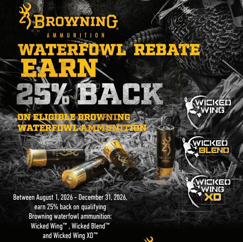 Browning Waterfowl Rebate 2026
