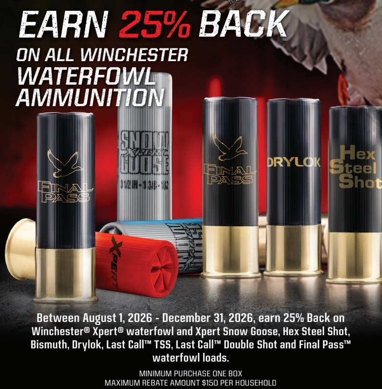 Winchester Waterfowl Rebate 2026