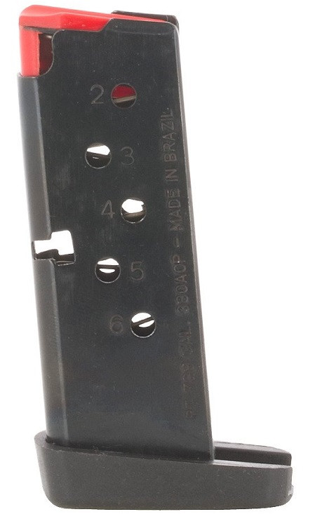 Taurus Spectrum 380 ACP Magazine 6 Round Black
