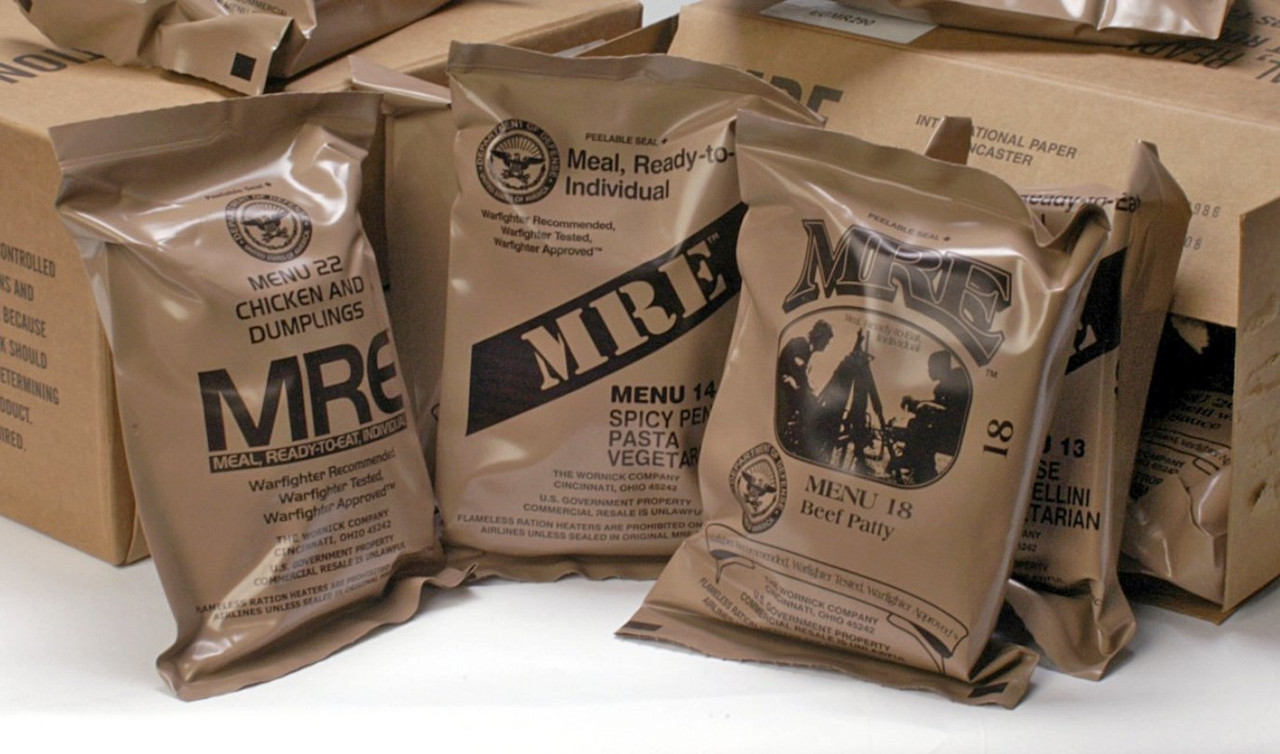 Sopakco 12ct US Military Surplus MRE Meals Ready to Eat 2021