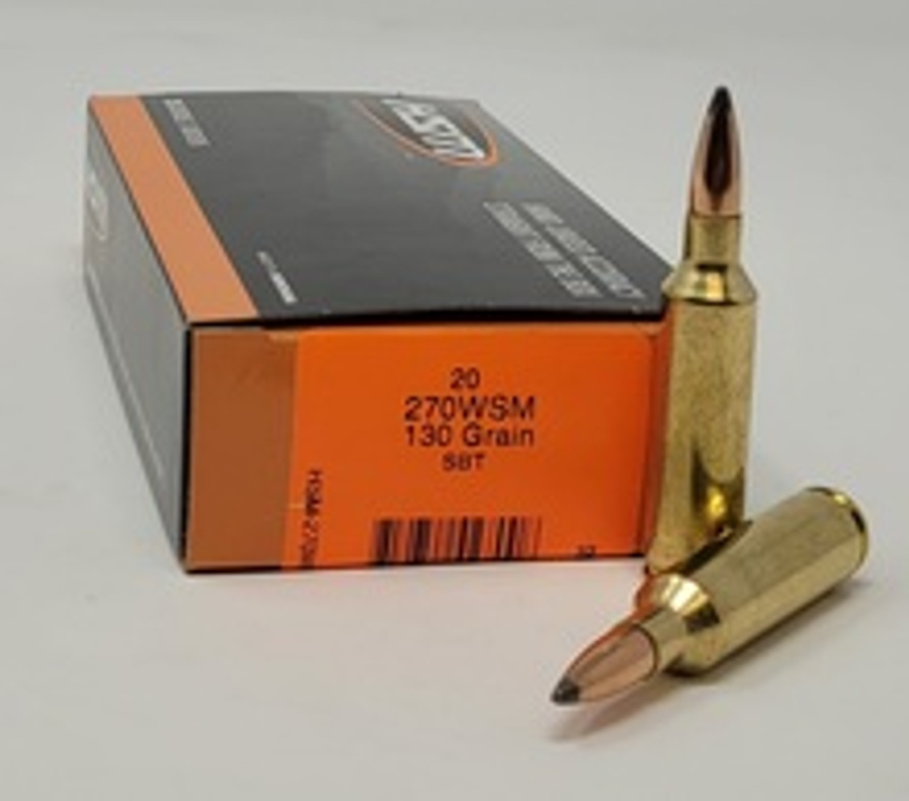 HSM Ammo 270WSM 130SP 20 Bullets - No Powder or Casing