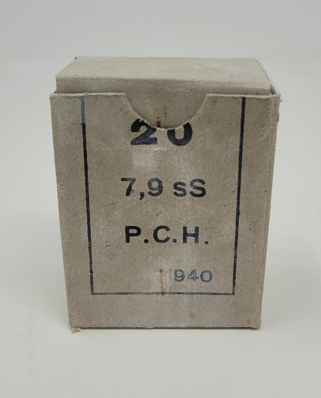 Greek 1940's Surplus 8mm Mauser Ammunition AM8001 198 Grain Lead