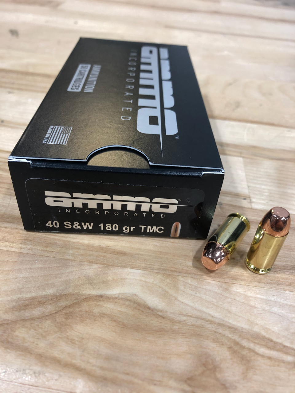 Ammo Incorporated 40 S&W 180 Grain Total Metal Coating