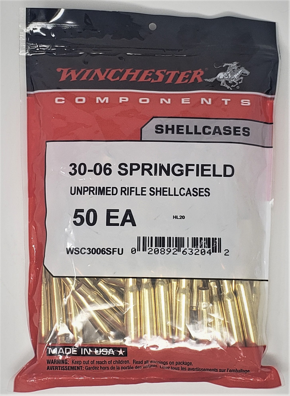 Winchester Unprimed Rifle Brass Casings