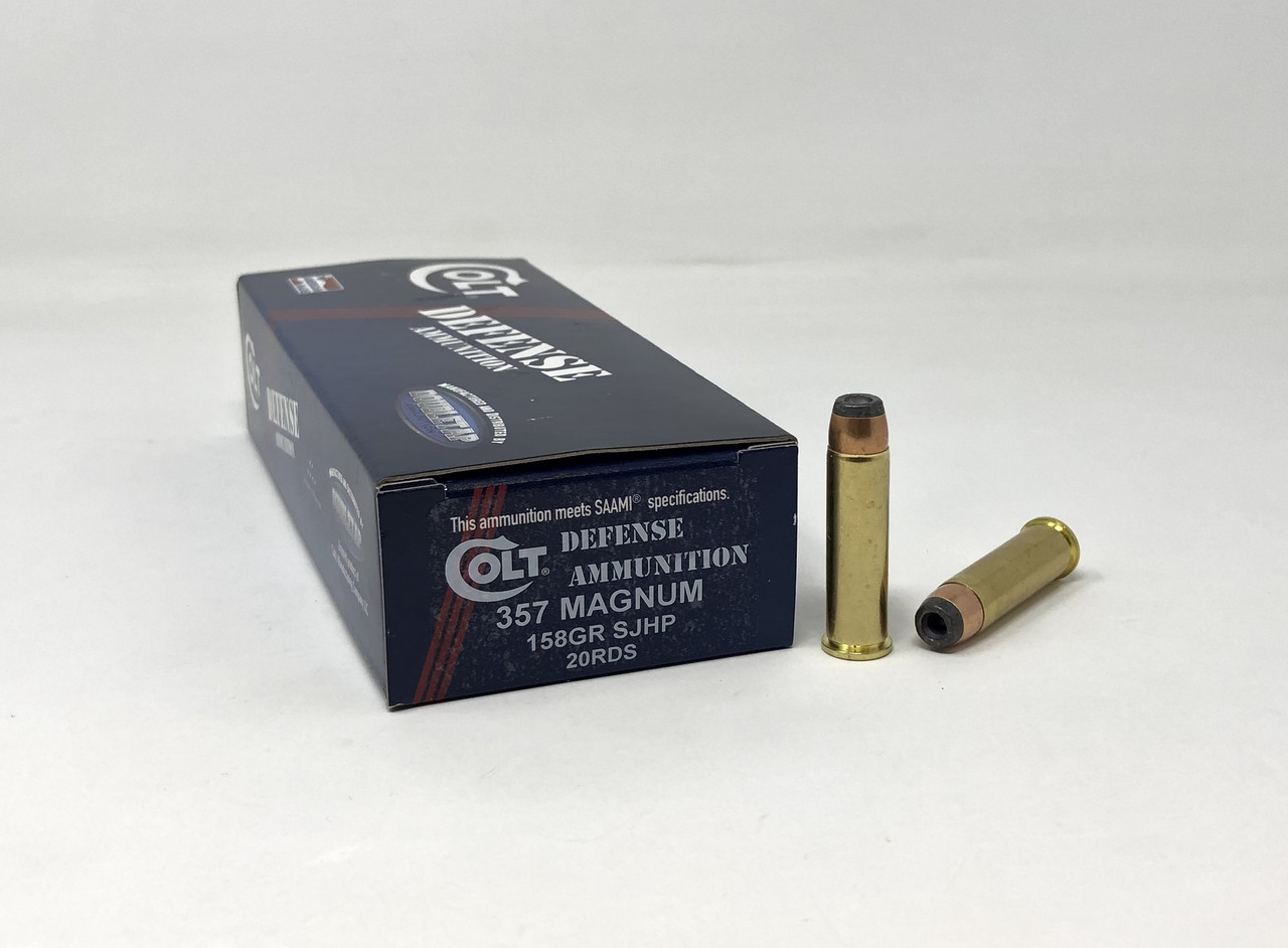 Double Tap 357 Magnum Ammunition DT357MAG158HP20 158 Grain Semi