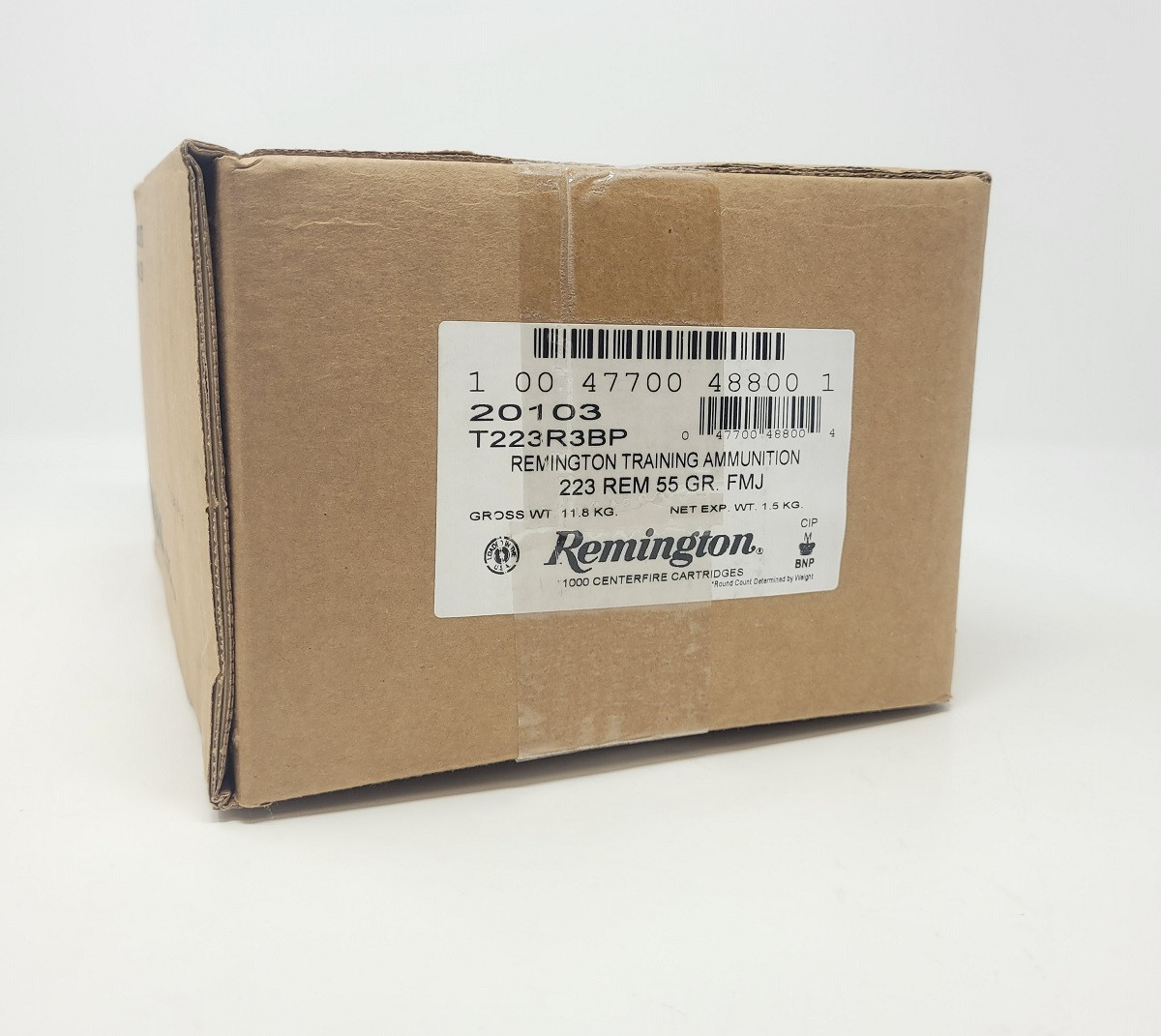 Remington 223 Rem Training Ammunition T223R3BP 55 Grain Full Metal ...