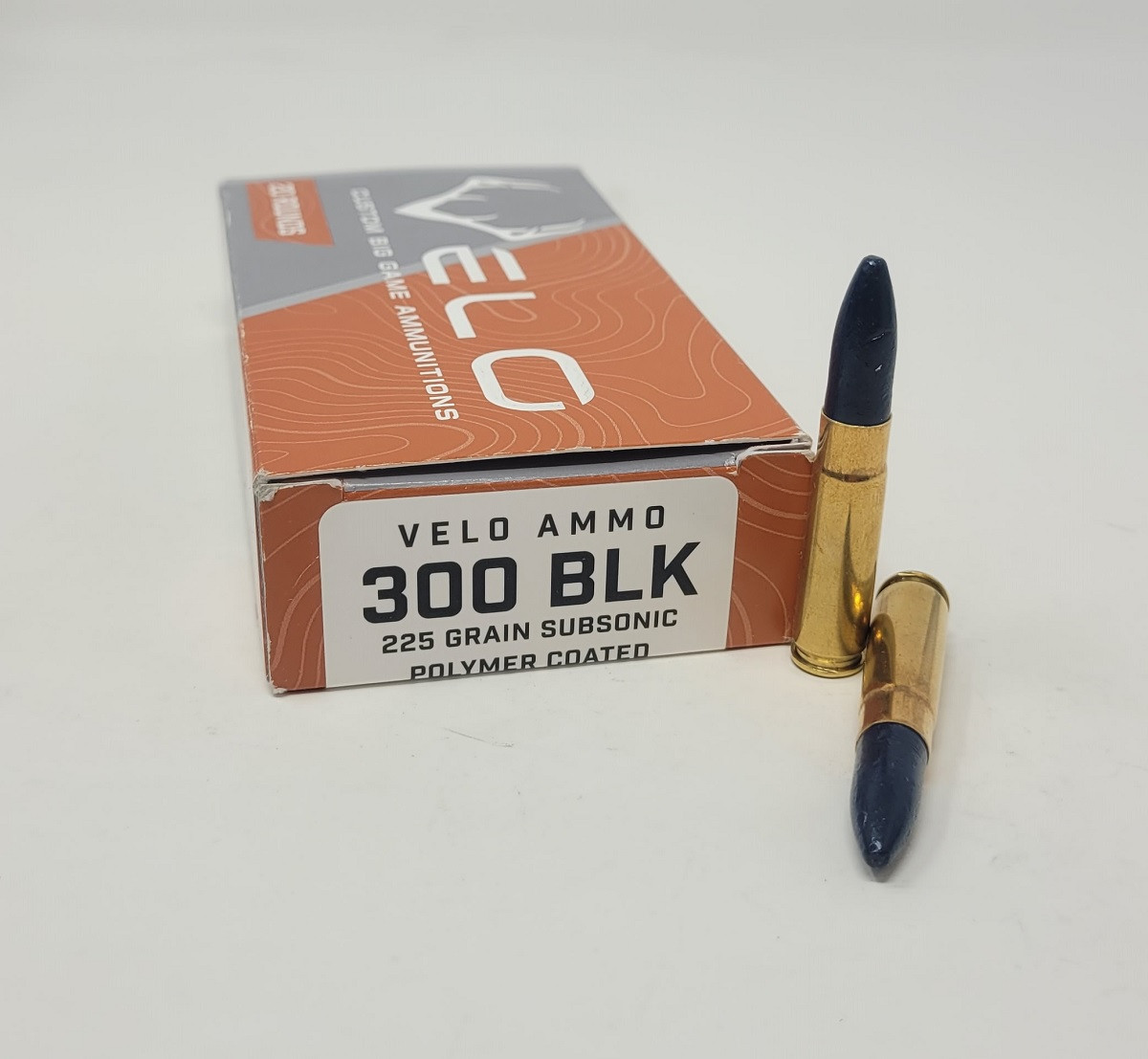 Velo 300 Blackout Ammunition Subsonic Custom Big Game M300CSBM225C 225 ...