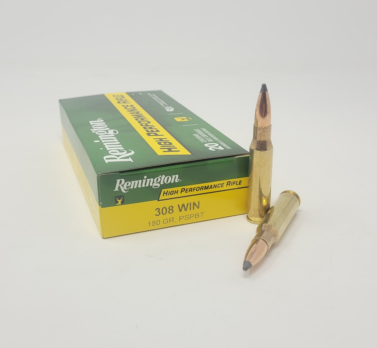 Remington 308 Win Ammunition High Performance Rifle R308W4 180 Grain ...