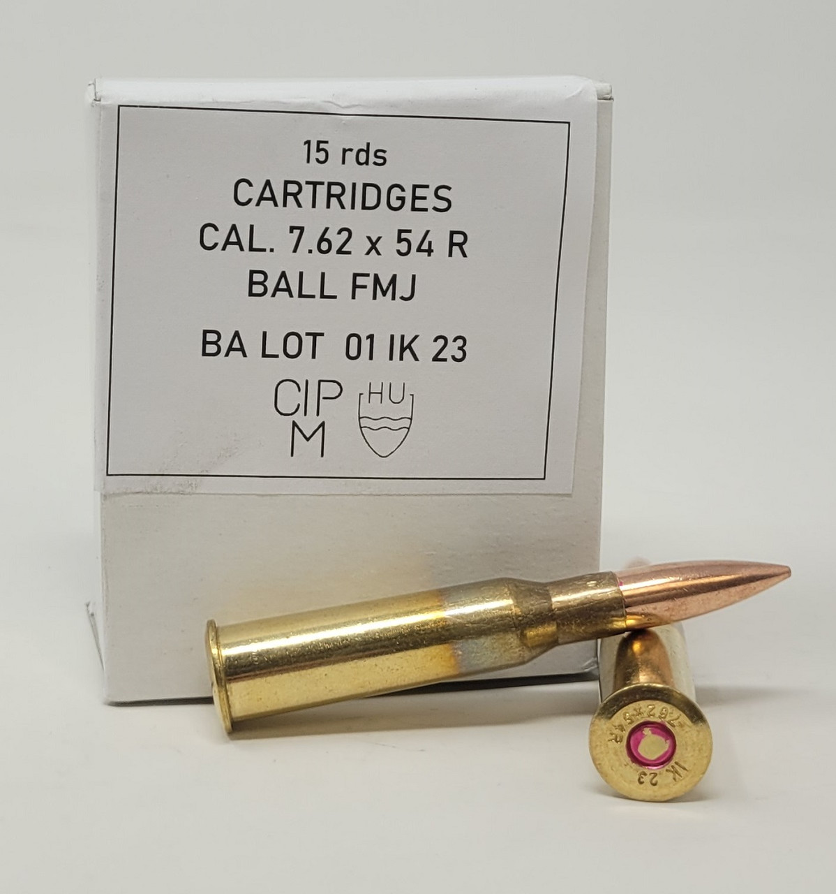 Igman 7.62x54R Ammunition M30 Ball IGM76254R 170 Grain Full Metal 