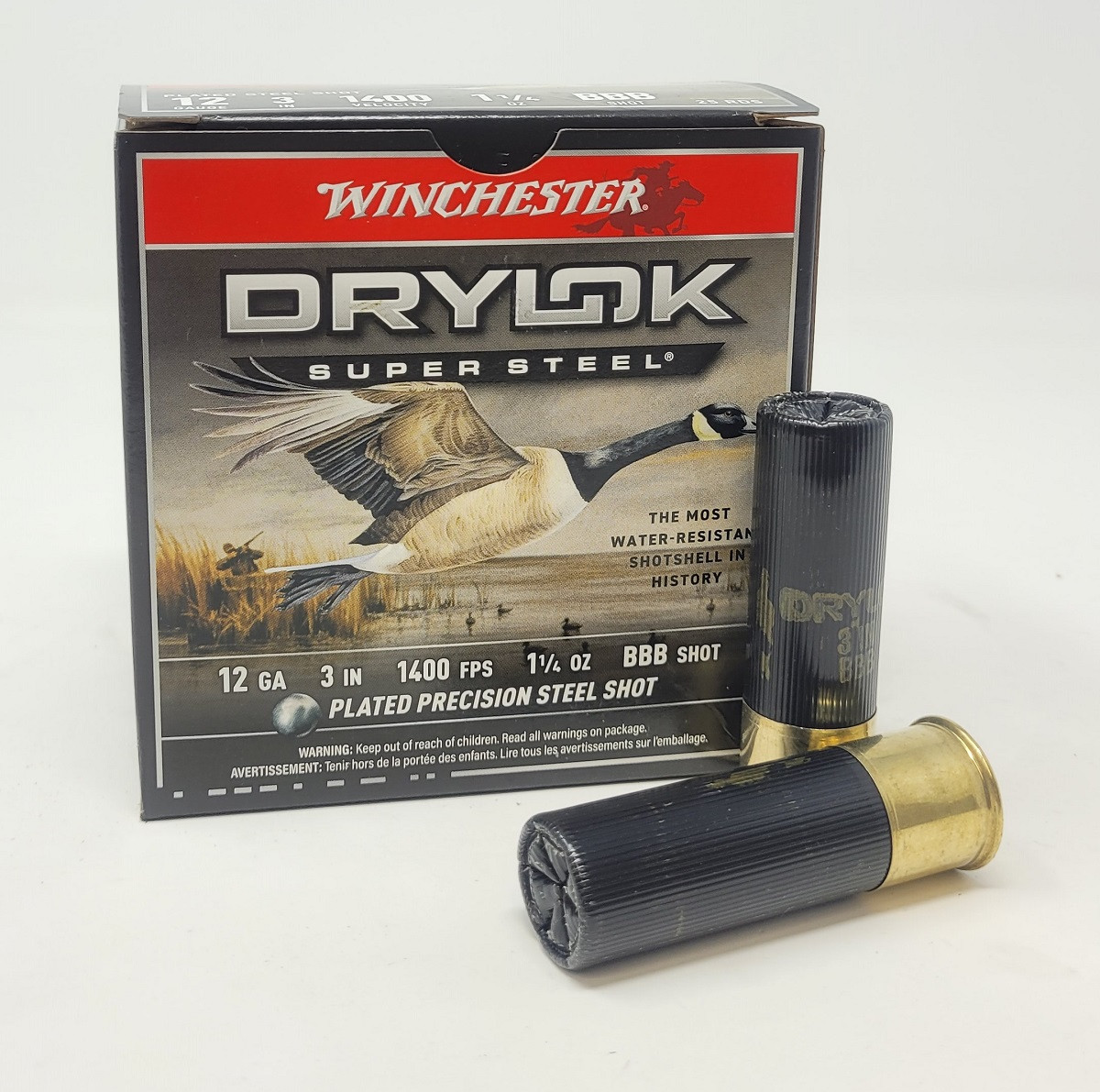 Winchester 12 Gauge Ammunition Drylok Super Steel XSC123BBB 3