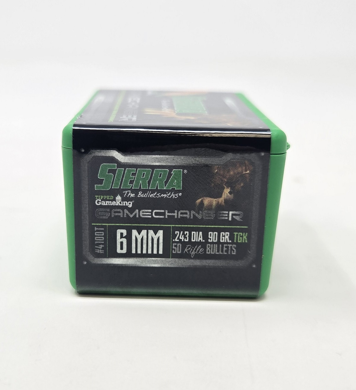 Sierra 6mm (.243 Dia) Reloading Bullets Tipped Gameking SRAA4100T 90 ...